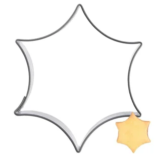 Wykrawacz do ciastek stalowy gwiazdka 5,5 cm - Formy do ciast - miniaturka - grafika 1