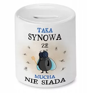 Skarbonka Dla Synowej na Urodziny Imieniny Prezent z Nadrukiem ze Zdjęciem - Skarbonki - miniaturka - grafika 1