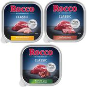 Mokra karma dla psów - Mieszany zestaw próbny Rocco Classic tacki, 9 x 300 g - Zestaw Classic 2: jagnięcina, kurczak, dziczyzna - miniaturka - grafika 1