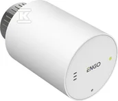 Głowice termostatyczne - Głowica elektroniczna grzejnika, ENGO ETRV-M30, bezprzewodowa, M30x1,5 z adapterem na zawór RA, bateryjna, biała - miniaturka - grafika 1