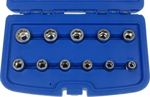 BGS Technic Nasadki wykrętaki 8-19 mm, 11 szt. B.8383 - Klucze i nasadki - miniaturka - grafika 1