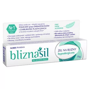 Bliznasil żel na blizny hypoalergiczny 15g - Problemy skórne - miniaturka - grafika 1