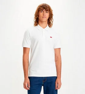 polo uomo levis a4842 0002 - polo bright white - Koszulki męskie - miniaturka - grafika 1