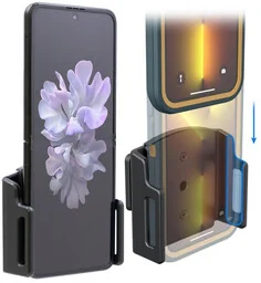 Uchwyt samochodowy do Oppo Find N2 Flip Brodit uniwersalny do telefonu bez futerału oraz w futerale lub etui o wymiarach: 75-89 mm (szer.), 6-10 mm (grubość) - Uchwyty samochodowe do telefonów - miniaturka - grafika 1