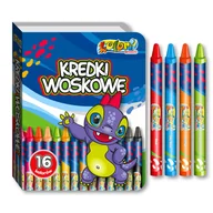 Kredki, ołówki, pastele i pisaki - PENMATE Kredki Premium Kolori Dino 16 kolorów PENMATE - miniaturka - grafika 1