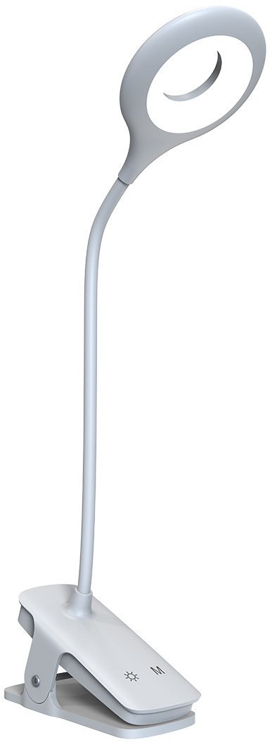 Lampka biurkowa Wozinsky Mini lampka bezprzewodowa LED do czytania z klipsem kablem USB-C 80lm - biała
