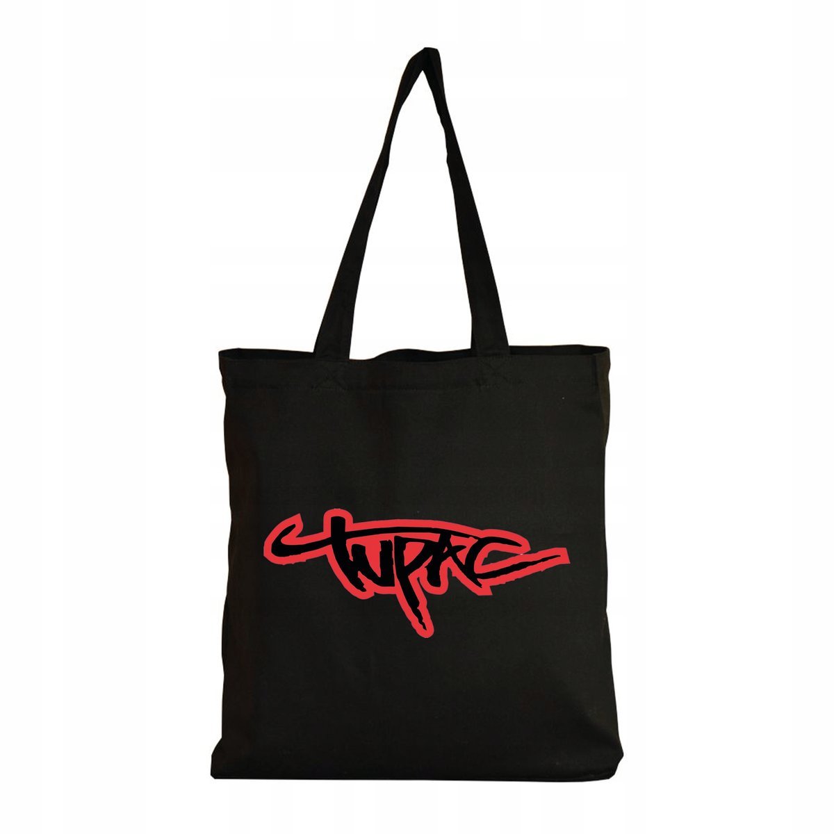 Eko Torba na ramię Zakupy Shopper Torebka Bawełniana 2PAC TUPAC Rap #2