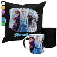 Gadżety dla niej i dla niego - ZESTAW KUBEK MAGICZNY + POSZEWKA Z PODUSZKĄ-KSIĘŻNICZKI BAJKA PREZENT+IMIĘ - miniaturka - grafika 1