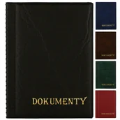 Etui na dokumenty i karty - Km Plastik Okładka na dokumenty skóropodobna Eko 2 074 160815 - miniaturka - grafika 1