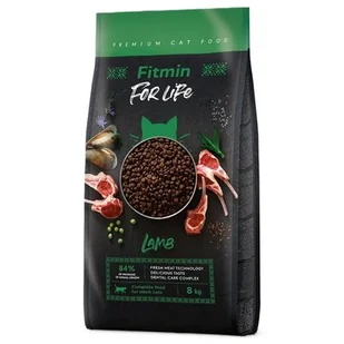 Karma dla kota FITMIN For Life Jagnięcina 8 kg - Sucha karma dla kotów - miniaturka - grafika 1