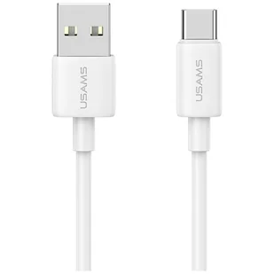 Kabel USAMS YD Series SJ708 18W 3A USB-A do USB-C 1m biały - Kable USB - miniaturka - grafika 1