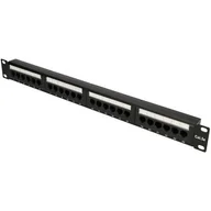 Wtyczki i adaptery - ExtraLink ExtraLink Patch panel Extralink EX.9809 1U kat 5e 24xRJ-45 EX.9809 - miniaturka - grafika 1
