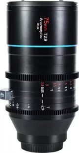 Obiektyw Sirui anamorphic lens 1,6x Full Frame 75mm T2.9 RF-Mount - Obiektywy - miniaturka - grafika 1