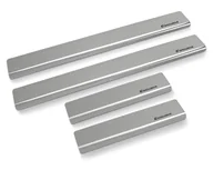 Nakładki progowe - Listwy nakładki na progi Nissan Micra K13 Hatchback 5 2011-2016 - miniaturka - grafika 1