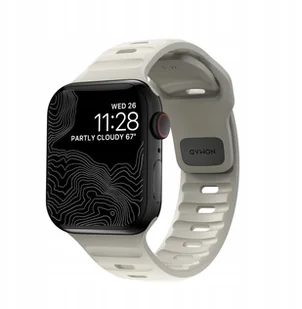 NOMAD Sport Band do Apple Watch 46mm/49mm Szary - Akcesoria do smartwatchy - miniaturka - grafika 1