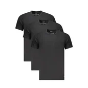 Koszulki męskie - Koszulka T-shirt Calvin Klein 3 pack - zestaw 3 sztuki r.M - miniaturka - grafika 1