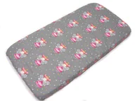 Prześcieradła dla dzieci - PRZEŚCIERADŁO 180x90 cm Z GUMKĄ DO ŁÓŻKA BAWEŁNA Kerstin - miniaturka - grafika 1