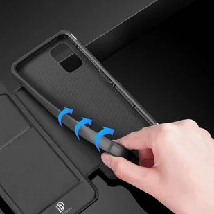Dux Ducis Skin X kabura etui pokrowiec z klapką Samsung Galaxy A03s czarny - Etui i futerały do telefonów - miniaturka - grafika 11