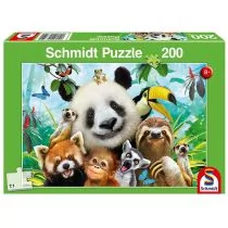 Schmidt Puzzle 200 Wesołe zwierzaki G3 - Puzzle - miniaturka - grafika 1