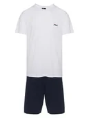 Piżamy męskie - Fila Piżama w kolorze biało-granatowym - miniaturka - grafika 1