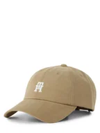 Czapki damskie - Tommy Hilfiger Czapka damska Kobiety Bawełna beżowy jednolity, ONE SIZE - miniaturka - grafika 1