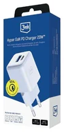 Ładowarki do telefonów - 3mk Hyper GaN Charger 20W QC4+ biała - miniaturka - grafika 1