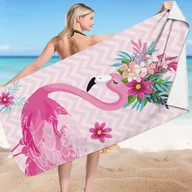 Ręczniki - Carla Ręcznik plażowy Cyabbia jasnoróżowy 150 cm x 70 cm - miniaturka - grafika 1