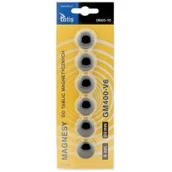 Akcesoria do tablic - Tetis Magnesy 20mm blister 6szt czarne GM400 GM400-V6 - miniaturka - grafika 1