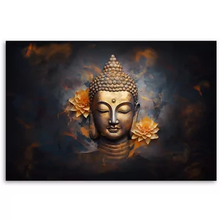 Obraz na płótnie, Złoty budda abstrakcja (Rozmiar 60x40) - Obrazy i zdjęcia Obraz na płótnie, Złoty budda abstrakcja (Rozmiar 60x40) - Obrazy i zdjęcia - miniaturka - grafika 3