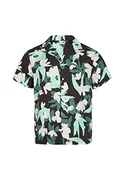 Koszule męskie - O'NEILL CAMORRO Shirt Koszula męska, 38012 Grey Art Flower, Regularny, 38012 Grey Art Flower, XXL-3XL - miniaturka - grafika 1