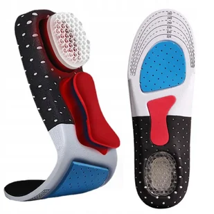 PRZECIWPOTNE WKŁADKI DO BUTÓW AMORTYZUJĄCE LEKKIE NA OSTROGI PIĘTOWE 35-40 - Akcesoria obuwnicze - miniaturka - grafika 1