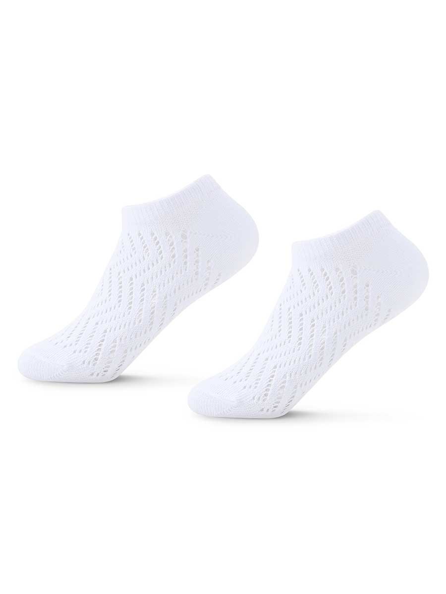 Dziewczęce Stopki ażurowe białe Be Snazzy r.18/20