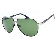 Okulary przeciwsłoneczne - Okulary polaryzacyjne pilotki z zieloną soczewką - miniaturka - grafika 1