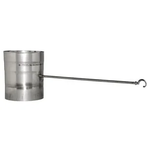 Zasuwa kominkowa (szyber) Ø180 - Akcesoria kominkowe - miniaturka - grafika 1