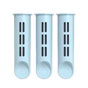 Wkłady filtrujące - ZESTAW 3 filtry do butelki filtrującej Dafi SOFT i SOLID dove blue - miniaturka - grafika 1