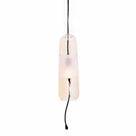 Lampy sufitowe - Sypialniana lampa wisząca Mauri P0589 Maxlight sopel szampańska czarna - miniaturka - grafika 1
