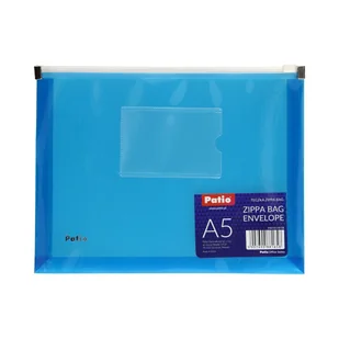 TECZKA ZIPPA BAG A5 3119/N/18 PATIO NIEBIESKA - Długopisy - miniaturka - grafika 1