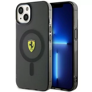 Ferrari FEHMP14MURKK iPhone 14 Plus 6,7" czarny/black hardcase Translucent Magsafe - Etui i futerały do telefonów - miniaturka - grafika 1