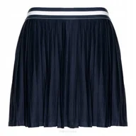 Sukienki i spódnice sportowe - Spódniczka tenisowa Wilson Team Pleated granatowa XL - miniaturka - grafika 1