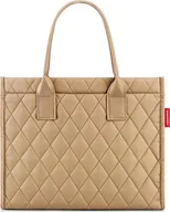 Torebki damskie - Torba Daily Shopper pikowana beżowa - miniaturka - grafika 1