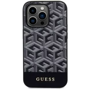 Guess GUHMP14XHGCFSEK do Apple iPhone 14 Pro Max 6,7" czarny/black hardcase GCube Stripes MagSafe - Etui i futerały do telefonów - miniaturka - grafika 3