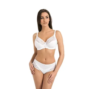 Biustonosz damski koronkowy miękki Victoria biały, Teyli - Biustonosze - miniaturka - grafika 1