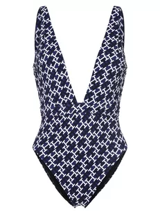 Tommy Hilfiger - Damski strój kąpielowy, niebieski - Stroje kąpielowe - miniaturka - grafika 1