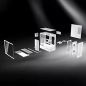 Obudowy komputerowe - Obudowa Cougar Obudowa Midi-Tower CFV235, ARGB, Mesh, Czarny CGR-2DA4B-M - miniaturka - grafika 1