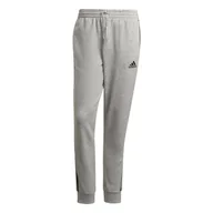 Dresy męskie - Spodnie dresowe męskie adidas ESSENTIALS FRENCH TERRY 3-STRIPES szare GK8889-XXL - miniaturka - grafika 1