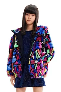 Desigual Dziewczęcy płaszcz Chaq_gadele Girl tkany, Wykończenie materiału, 6 Lata - Płaszcze damskie - miniaturka - grafika 1