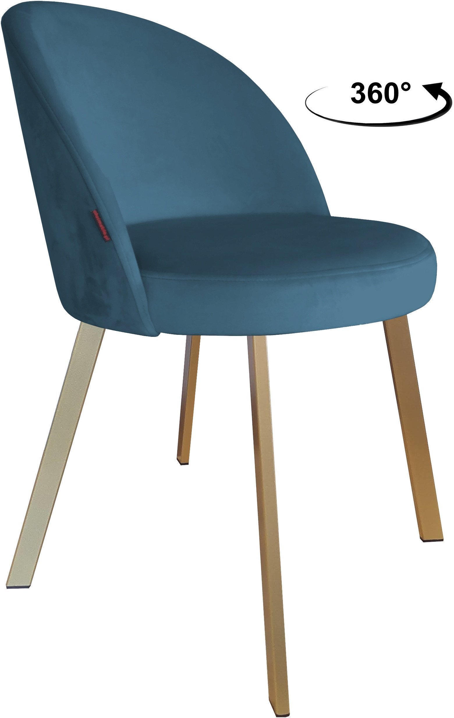 Krzesło obrotowe Trix podstawa Profil złota MG33