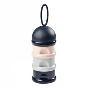 Akcesoria do karmienia - Beaba Pojemniki na mleko w proszku dark blue gray pink 911669 - miniaturka - grafika 1