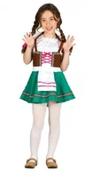 Stroje karnawałowe - Guirca bayrisches Dirndl fartuchowe dziewcząt sukienka na kostium do stroju ludowego tirolerin Deutsche kostium 110  152, 110/116 - miniaturka - grafika 1