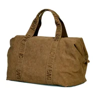 Zestawy naczyń dla dzieci - Childhome Torba Mommy Bag Signature Prestige Hazelnut - miniaturka - grafika 1